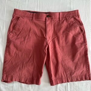 Sonoma Men's Flat Front Salmon Shorts Size 38